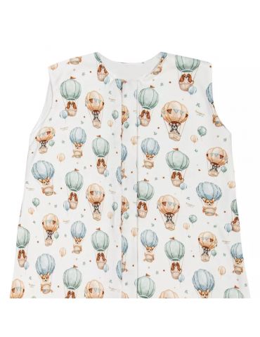 Bonjour Cherie Śpiworek bawełniany light z nogawkami 1-3 lata Pieski