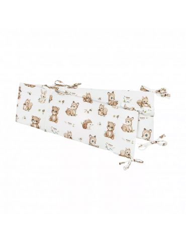 Bonjour Cherie Ochraniacz na szczebelki bambusowy 180/30 Las