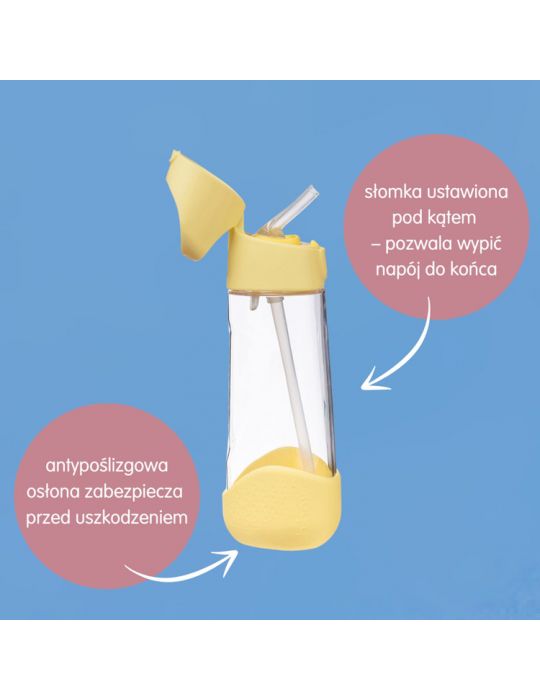 B.Box Butelka tritanowa sportowa 600 ml Lemon Twist