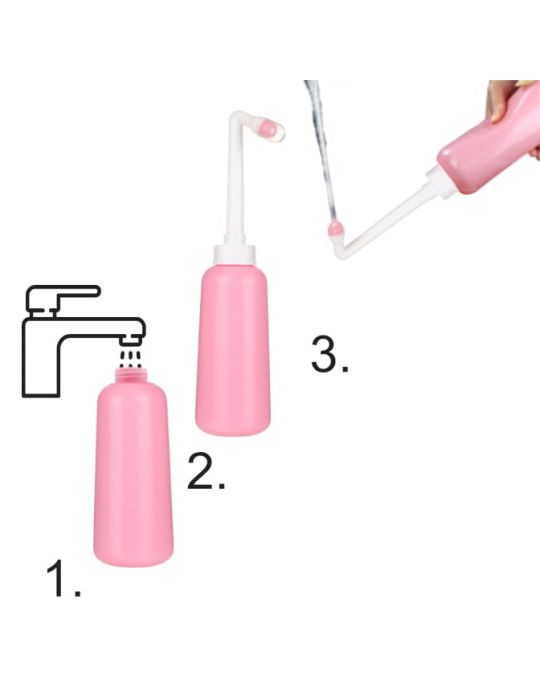 Bocioland Poporodowa butelka do podmywania 500ml Peri