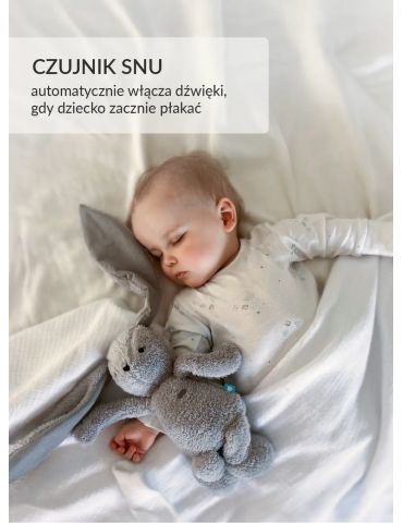 Szumisie Królik 5w1 z lampką beż