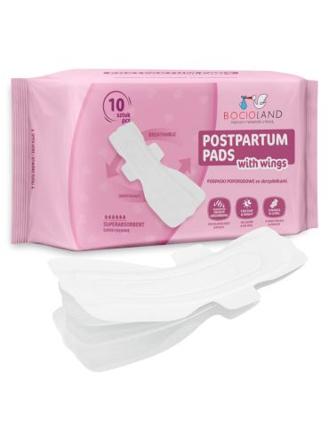 Bocioland Podkłady poporodowe długie 10 szt.