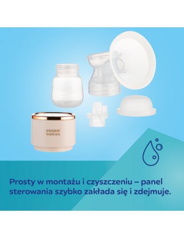 Canpol babies Przenośny Laktator elektryczny PowerPump
