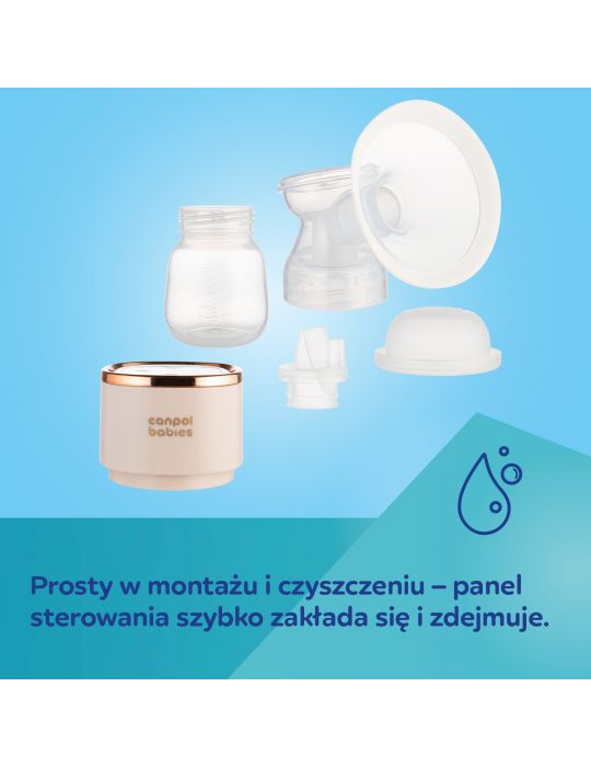 Canpol babies Przenośny Laktator elektryczny PowerPump