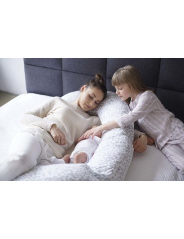 Motherhood Kojec dla kobiet w ciąży Szare gałązki