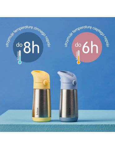 B.Box Butelka termiczna ze słomką 350ml Chill Out