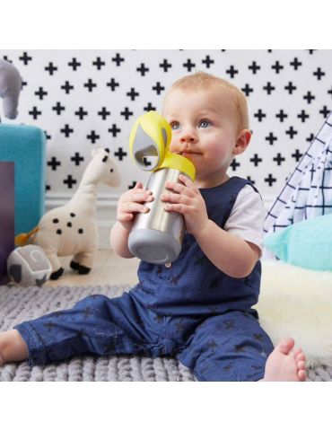 B.Box Butelka termiczna ze słomką 350ml Indigo Rose