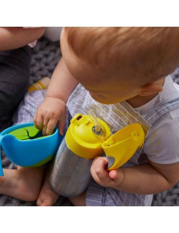 B.Box Butelka termiczna ze słomką 350ml Indigo Rose