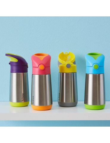 B.Box Butelka termiczna ze słomką 350ml Indigo Rose