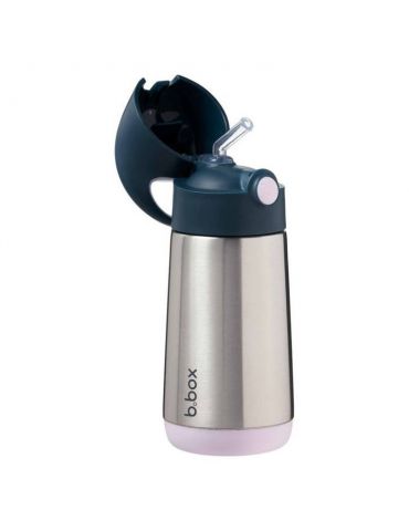 B.Box Butelka termiczna ze słomką 350ml Indigo Rose