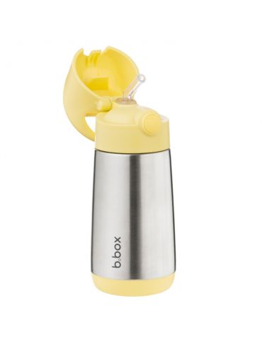 B.Box Butelka termiczna ze słomką 350ml Lemon Twist