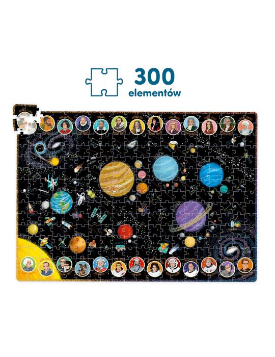 CzuCzu Puzzle odkrywcy Układ Słoneczny 7+