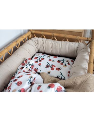 Poofi Ochraniacz do łóżeczka 275 cm latte