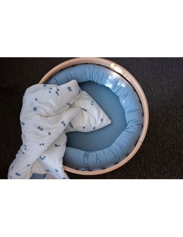 Poofi Ochraniacz do łóżeczka 275 cm dusty blue Poofi Ochraniacz do łóżeczka 275 cm dusty blue