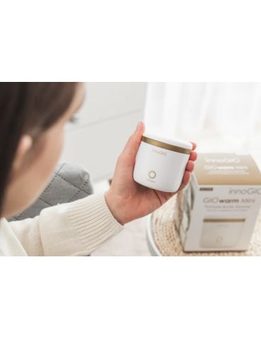 InnoGio Podgrzewacz Mini przenośny do butelek GioWarm InnoGio Podgrzewacz Mini przenośny do butelek GioWarm