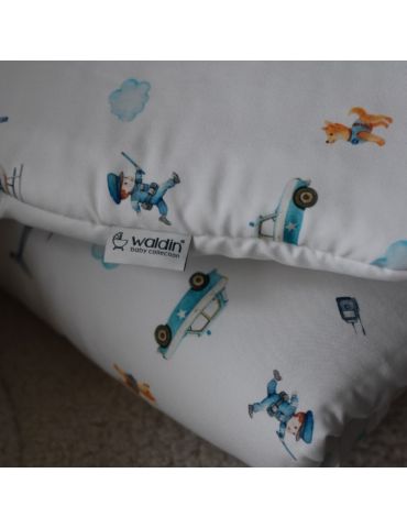 Waldin Poduszka bambusowa niemowlęca 30x40 Policja