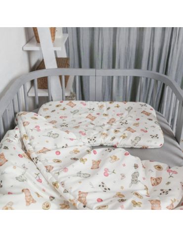 Waldin Poduszka bambusowa niemowlęca 60x40 Candy cute