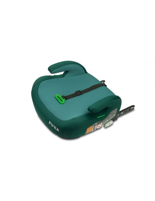 Caretero Puma i-size fotelik samochodowy podwyższenie 125-150cm dark green