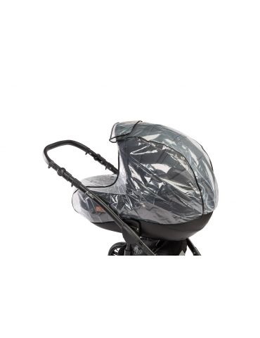 Caretero Folia przeciwdeszczowa na wózek głęboki