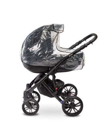 Caretero Folia przeciwdeszczowa na wózek głęboki