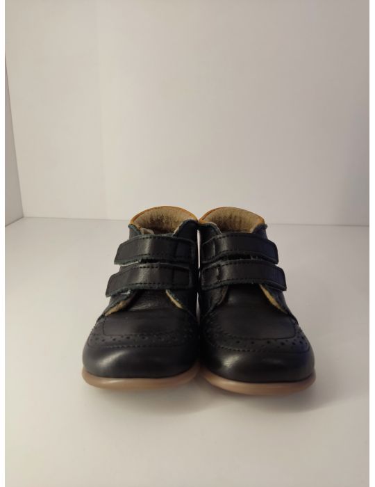 Emel Buty skórzane dziecięce Roczki ocieplane E 2439B-K4