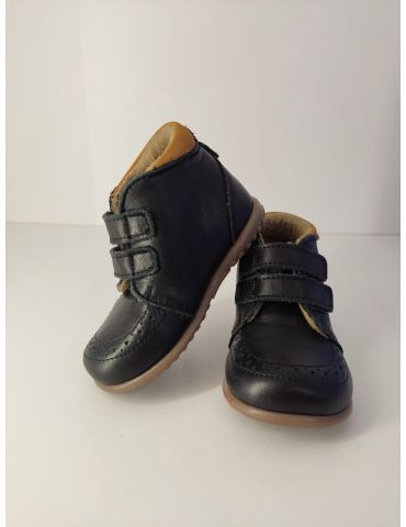 Emel Buty skórzane dziecięce Roczki ocieplane E 2439B-K4 Emel Buty skórzane dziecięce Roczki ocieplane E 2439B-K4