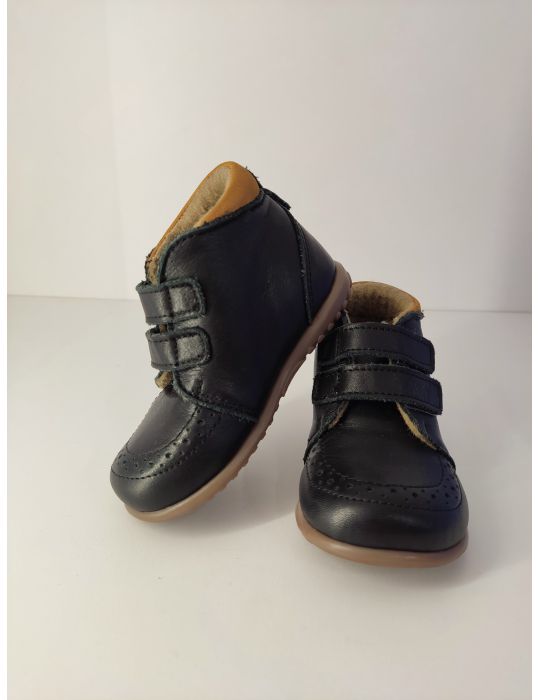 Emel Buty skórzane dziecięce Roczki ocieplane E 2439B-K4