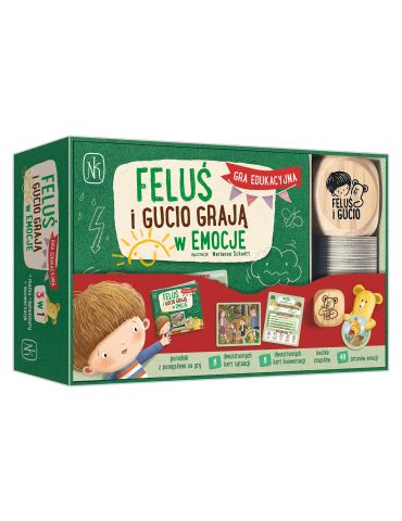 Gra Feluś i Gucio grają w emocje Nasza Księgarnia Gra Feluś i Gucio grają w emocje Nasza Księgarnia