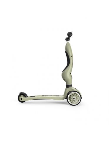 Scootandride Jeździk i hulajnoga 2w1Highwaykick 1 Olive