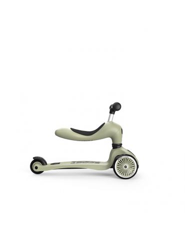 Scootandride Jeździk i hulajnoga 2w1Highwaykick 1 Olive