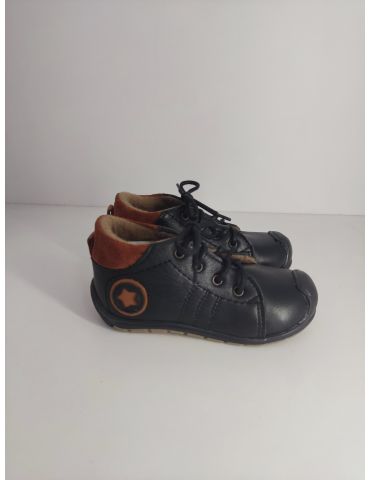 Emel Buty skórzane dziecięce Roczki ocieplane E 2388D-K17