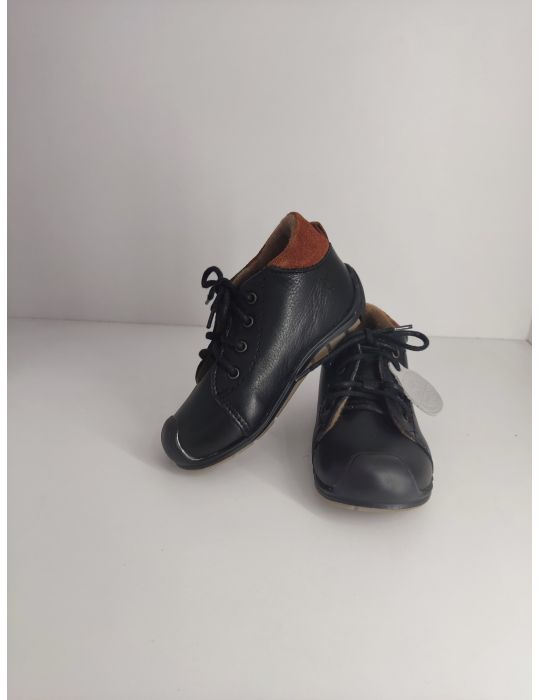 Emel Buty skórzane dziecięce Roczki ocieplane E 2388D-K17