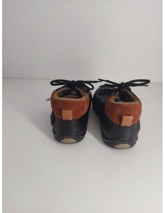 Emel Buty skórzane dziecięce Roczki ocieplane E 2388D-K17