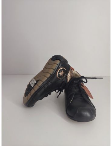 Emel Buty skórzane dziecięce Trzewiki E 2388D-18 Emel Buty skórzane dziecięce Trzewiki E 2388D-18