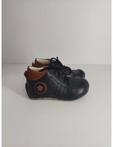 Emel Buty skórzane dziecięce Trzewiki E 2388D-17