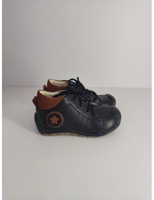 Emel Buty skórzane dziecięce Trzewiki E 2388D-17