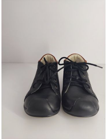 Emel Buty skórzane dziecięce Trzewiki E 2388D-17