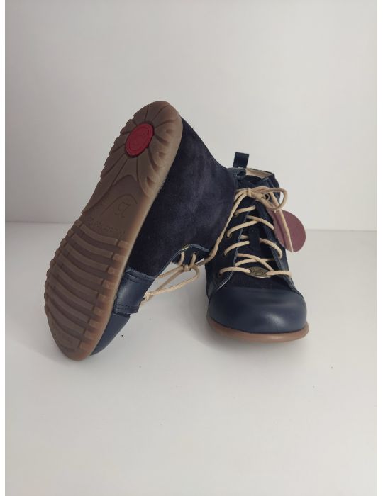 Emel Buty skórzane dziecięce Trzewiki Roczki  ES 1428A-2