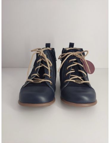 Emel Buty skórzane dziecięce Trzewiki Roczki  ES 1428A-2