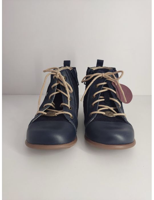 Emel Buty skórzane dziecięce Trzewiki Roczki  ES 1428A-2