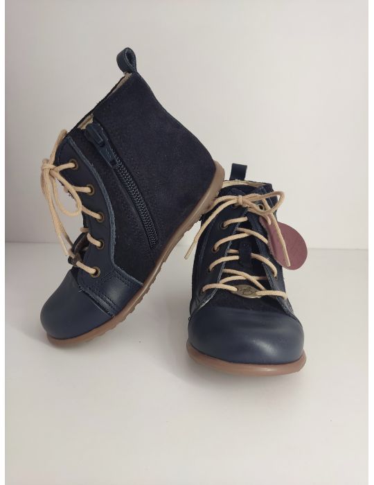 Emel Buty skórzane dziecięce Trzewiki Roczki  ES 1428A-2