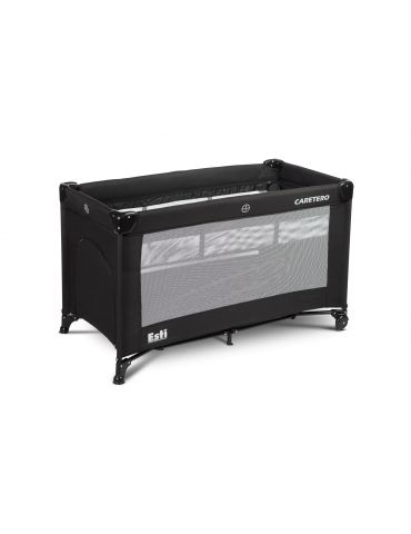 Caretero Esti Łóżeczko turystyczne 3w1 black