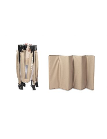 Caretero Esti Łóżeczko turystyczne 3w1 brown