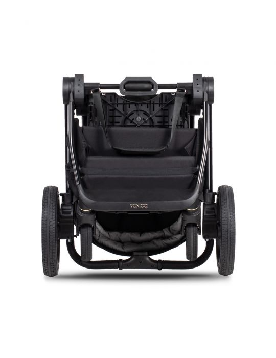 Venicci Tinum Upline 2 Wózek głęboko-spacerowy All black