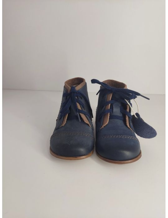 Emel Buty skórzane dziecięce Trzewiki Roczki E 2438-18