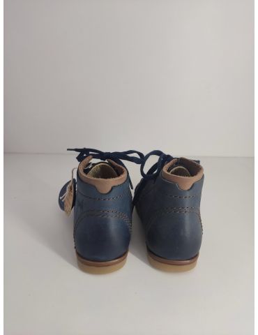 Emel Buty skórzane dziecięce Trzewiki Roczki E 2438-18 Emel Buty skórzane dziecięce Trzewiki Roczki E 2438-18