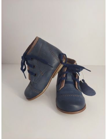 Emel Buty skórzane dziecięce Trzewiki Roczki E 2438-18 Emel Buty skórzane dziecięce Trzewiki Roczki E 2438-18