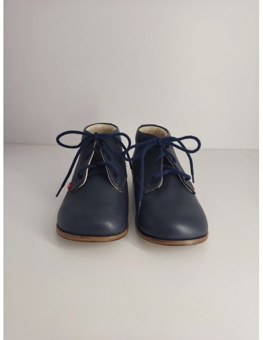 Emel Buty skórzane dziecięce Trzewiki Roczki E 1426A-14