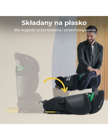 Kinderkraft Xpand 2 I-Size Fotelik samochodowy 100-150cm graphite black