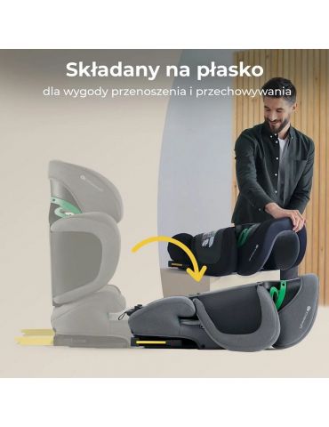 Kinderkraft Xpand 2 I-Size Fotelik samochodowy 100-150cm rocket grey Kinderkraft Xpand 2 I-Size Fotelik samochodowy 100-150cm rocket grey